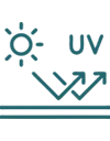 proteção contra UV e intempéries